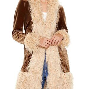 Forever 21 Penny Lane Faux Fur Coat
